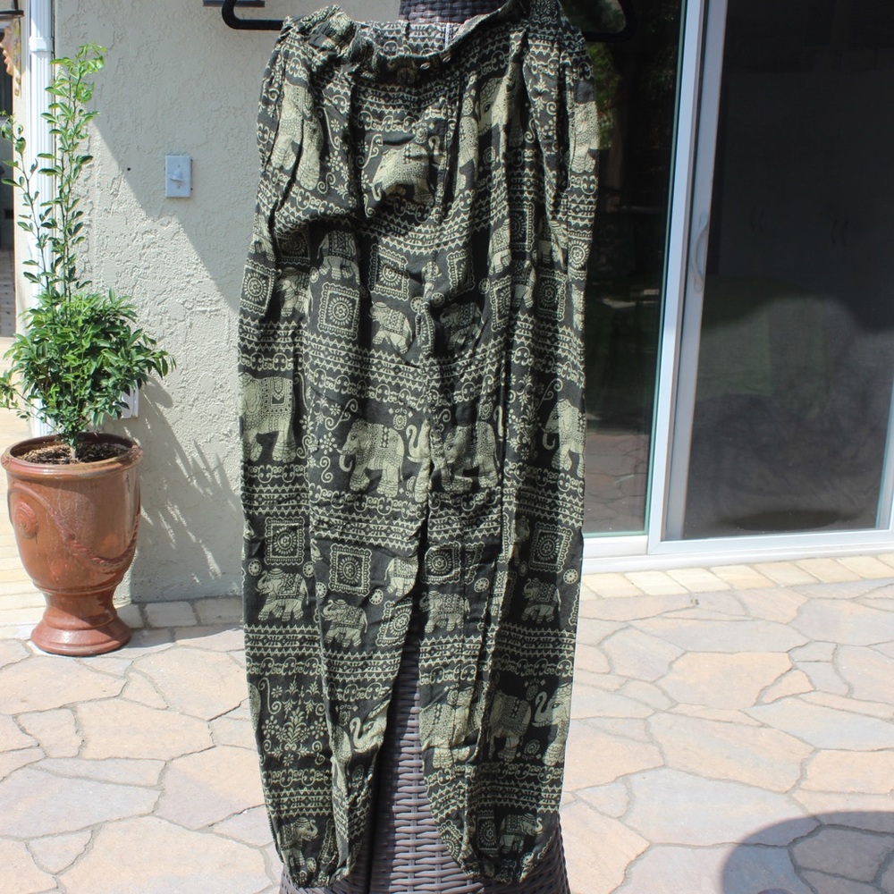 Extra flowy elephant pants from Thailand